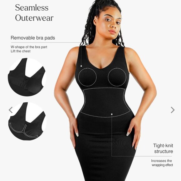 NWT Popilush midi dress - Picture 3 of 5